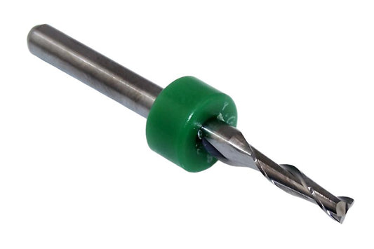 1600.0938.390 Kyocera 3/32" Carbide End Mill 2 Flute SQ .390"Flute .125" Shank .0938" Diameter