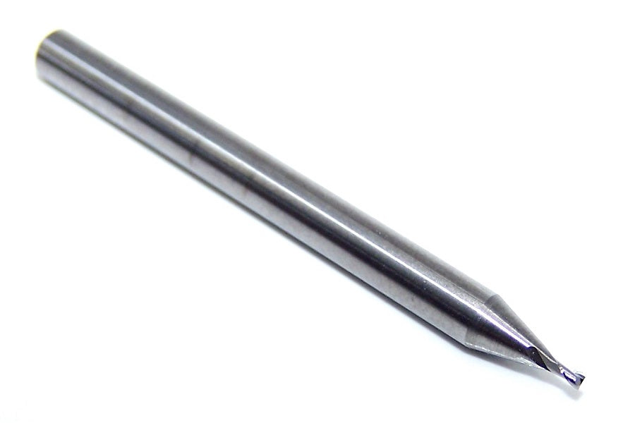 0.0310" CARBIDE END MILL 2 FLUTE 1/32" DIA .047"LOC- KYOCERA SGS 00327