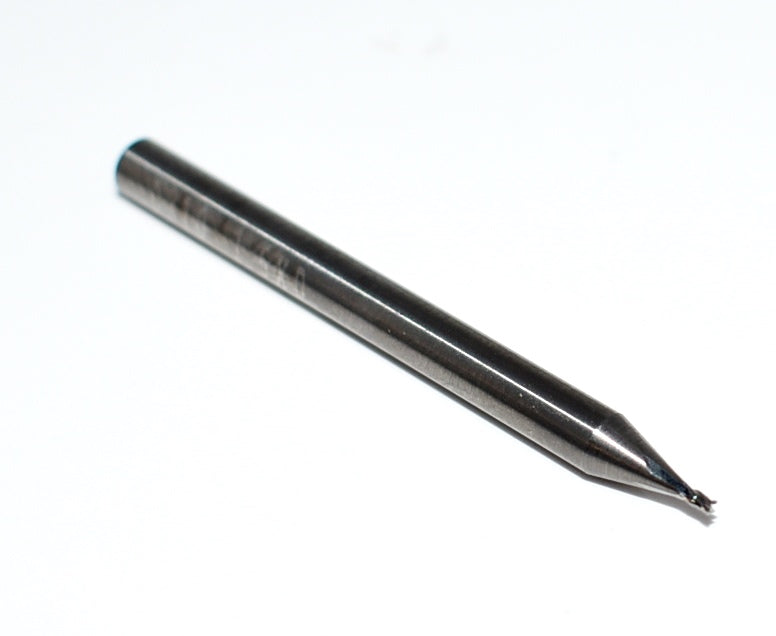 0.0310" CARBIDE END MILL 4 FLUTE 1/32" DIA .047"LOC- KYOCERA SGS 00398