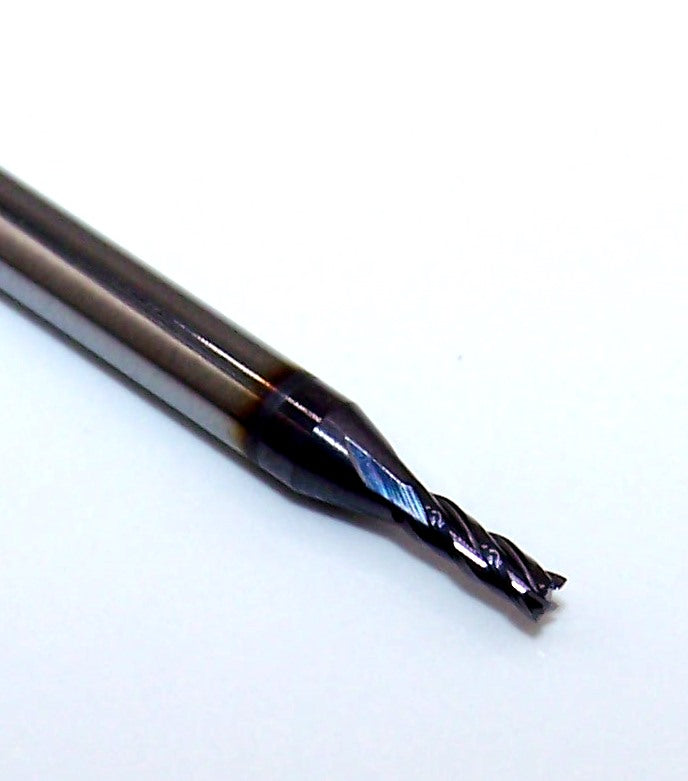 0.0620" CARBIDE END MILL 4 FLUTE 1/16" DIA .186"LOC ALTIN - KYOCERA SGS 02490