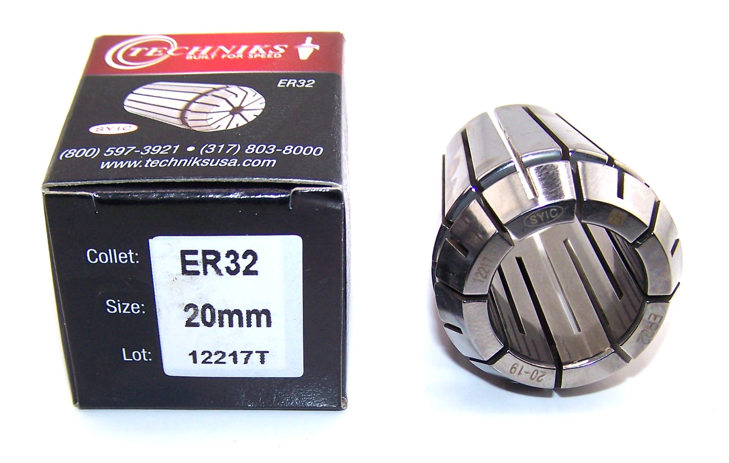 04232-20 Techniks ER32 20mm Precision Spring Collet
