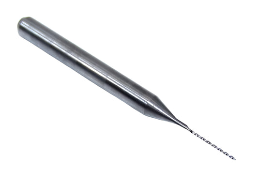 07285 Kyocera SGS #78 Carbide Drill 2 FLUTE 0.0160" Diameter .295" Flute 1.50" Length .125" Shank 130° Point