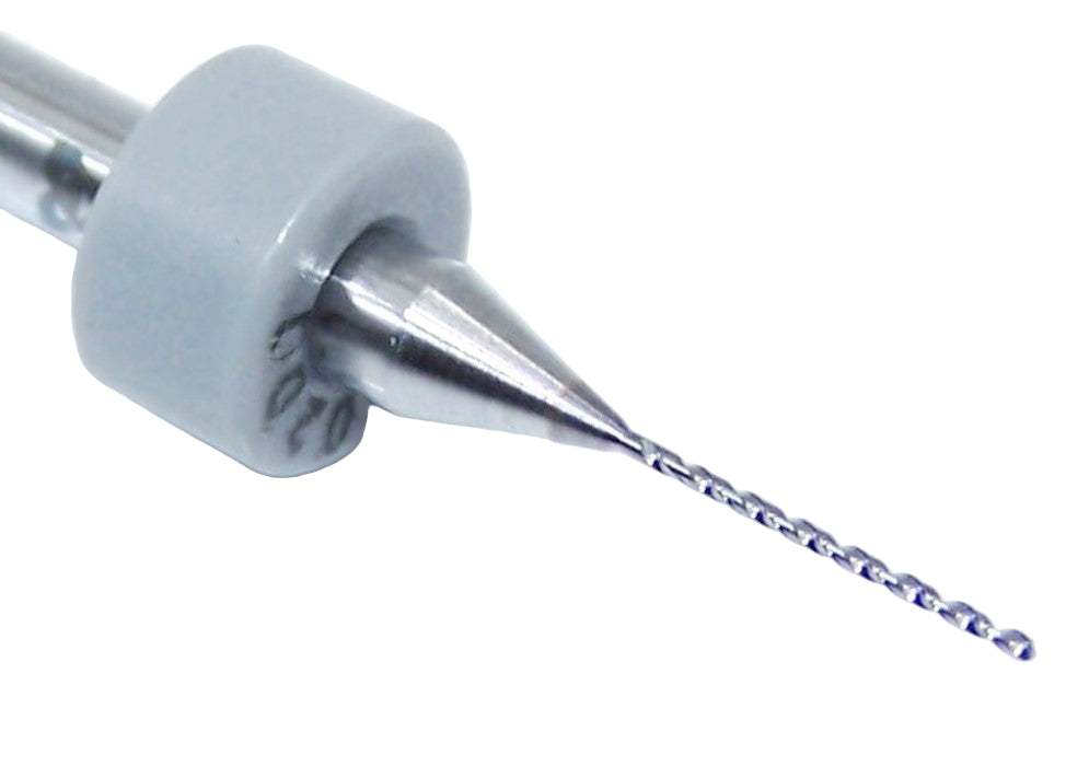 100.0200.360 Kyocera #76 Carbide 2 Flute Drill PCB Type .0200" Diameter .360" Flute 1.50" Length .125" Shank
