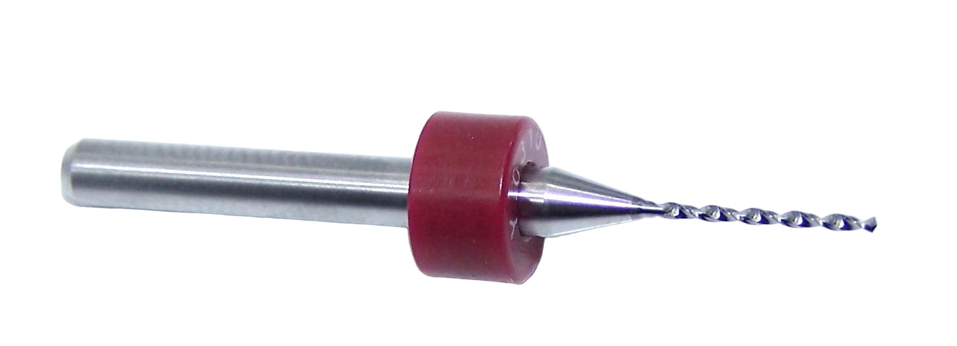 100.0310.400 Kyocera #68 Carbide 2 Flute Drill PCB Type .0310" Diameter .400" Flute 1.50" Length .125" Shank