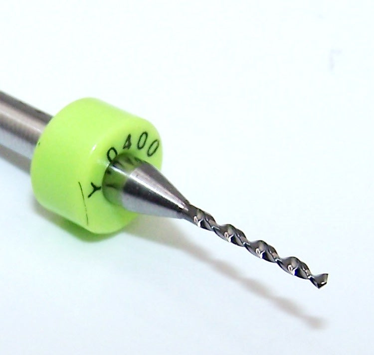 0.0400" CARBIDE PCB DRILL 2 FLUTE #60 DIA - KYOCERA PCB 100.0400.400