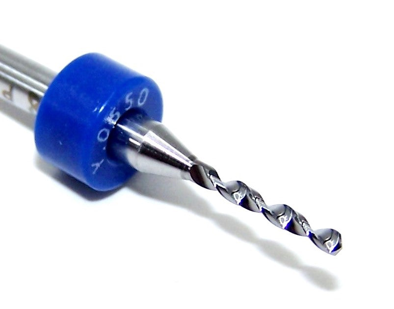 100.0550.400 Kyocera #54 Carbide 2 Flute Drill PCB Type .0550" Diameter .400" Flute 1.50" Length .125" Length 130° Point
