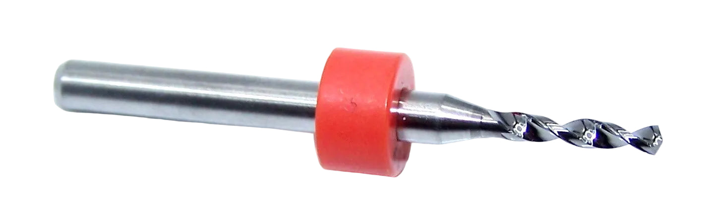 100.0709.400 Kyocera 1.80mm Carbide 2 Flute Drill PCB Type .0709" Diameter .400" Flute 1.50" Length .125" Shank 130° Flute