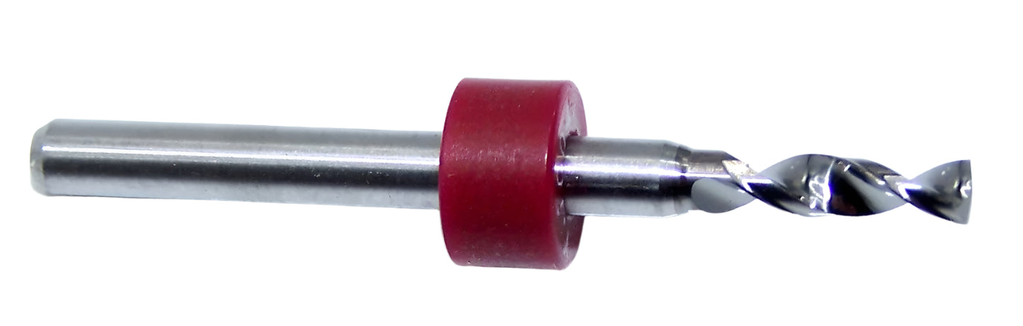 100.1004.400 Kyocera 2.55mm Carbide 2 Flute Drill 165° Point .1004" Diameter .400" Flute 1.50" Length .125" Shank