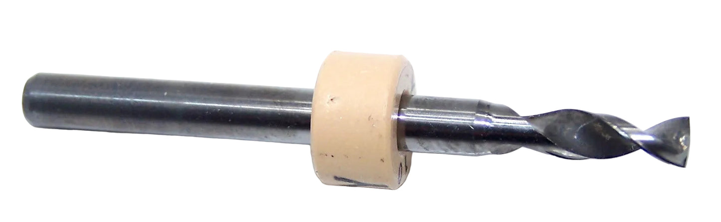 100.1110.400 Kyocera #34 Carbide 2 Flute Drill PCB Type Solid Carbide .1110" Diameter .400" Flute 1.50" Length .125" shanks 165° Point