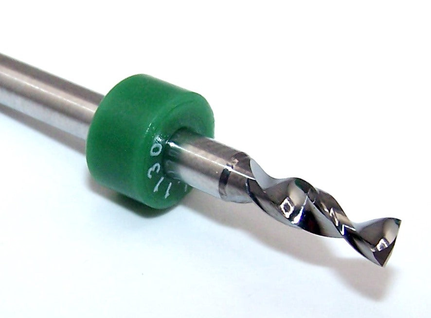 100.1130.400 Kyocera #33 Carbide PCB Drill .1130" Diameter .400" Flute 1.50" Length .125" Shank