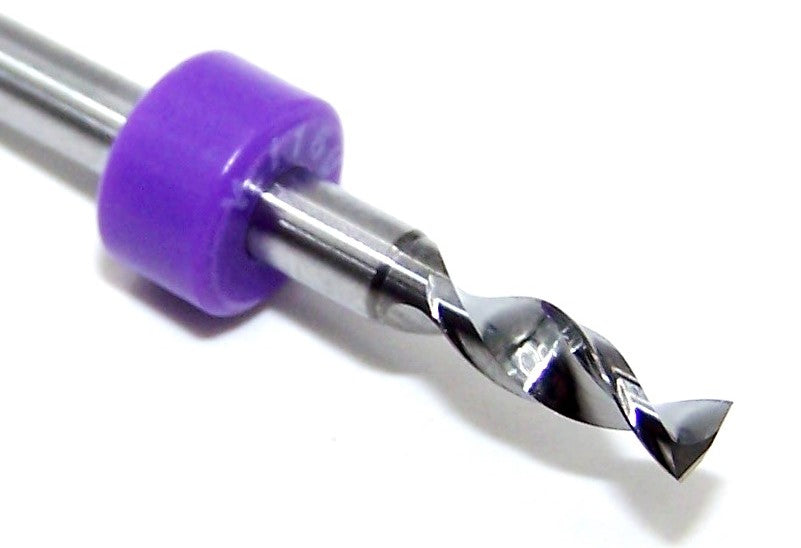 100.1160.400 Kyocera #32 Carbide 2 Flue Drill PCB Type .1160" Diameter .400" Flute 1.50" Length .125" Shank 165° Point