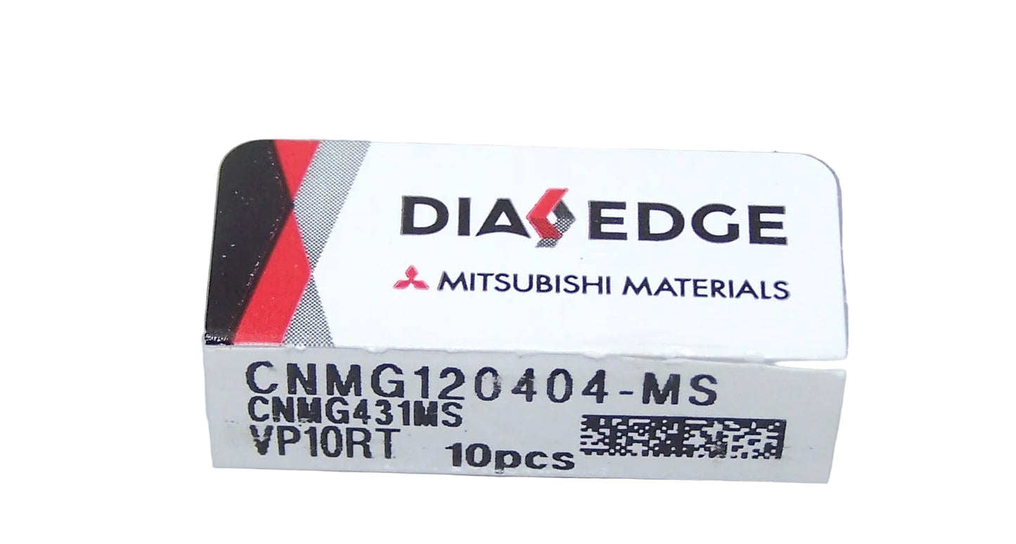 CNMG431MS VP10RT Mitsubishi Turning Insert - 202631 - Pack of 10
