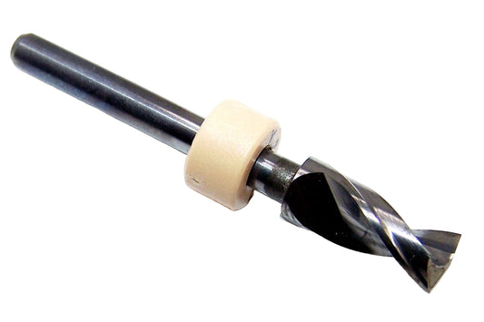 150.2047.500 Kyocera 5.20mm Carbide 2 Flute Drill PCB Type 165° Point 0.2047" Diameter .500" Flute 1.50" Length .125" Shank