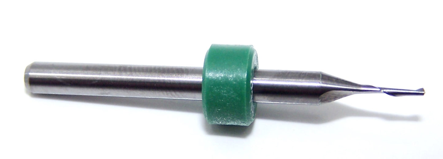 0.0394 CARBIDE END MILL 1.00mm DIA 1 FLUTE FOR SOFT MATERIALS KYOCERA 1500.0394.158