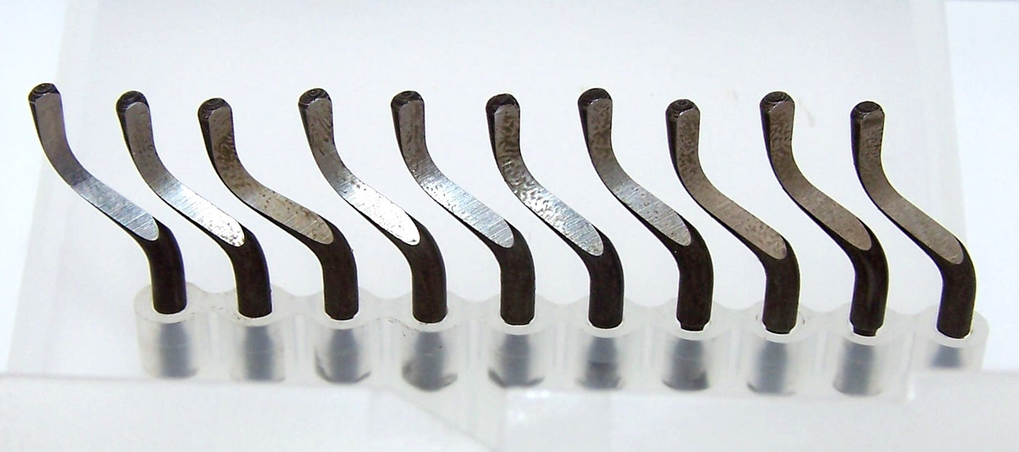 151-19019 Shaviv B20 29019 High Speed Steel Swivel Deburr Blade (Pack of 10)