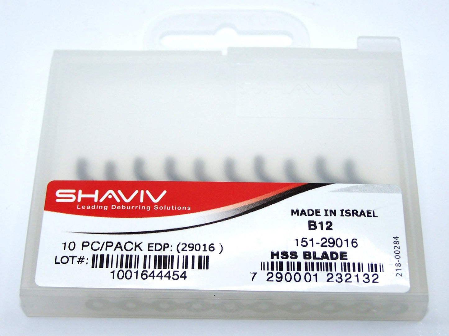 151-29016 Shaviv B12 29016 High Speed Steel Right Hand (Pack of 10)