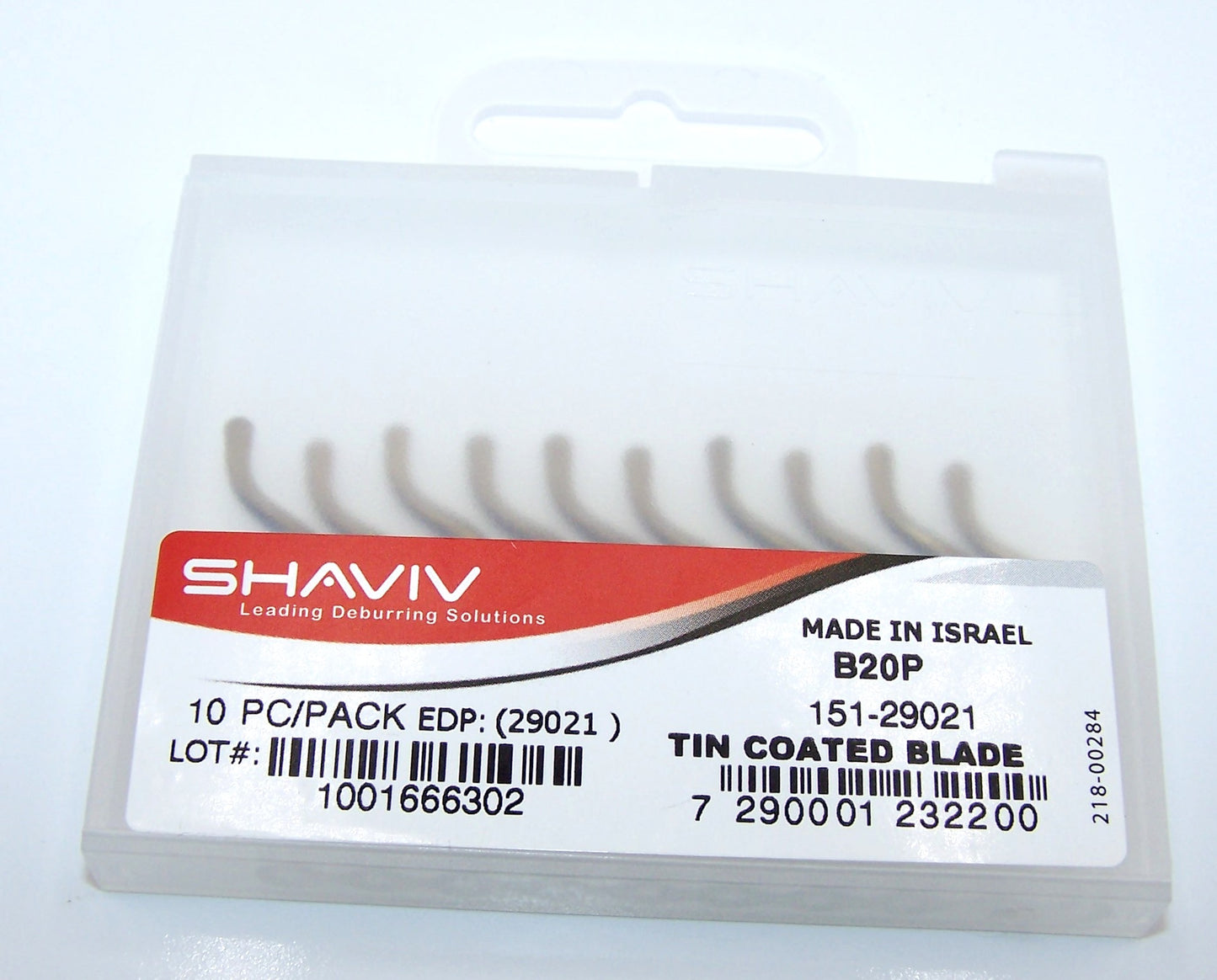 151-29021 Shaviv B20P 29021 PVD TiN Coated Bi-Directional (Pack of 10)