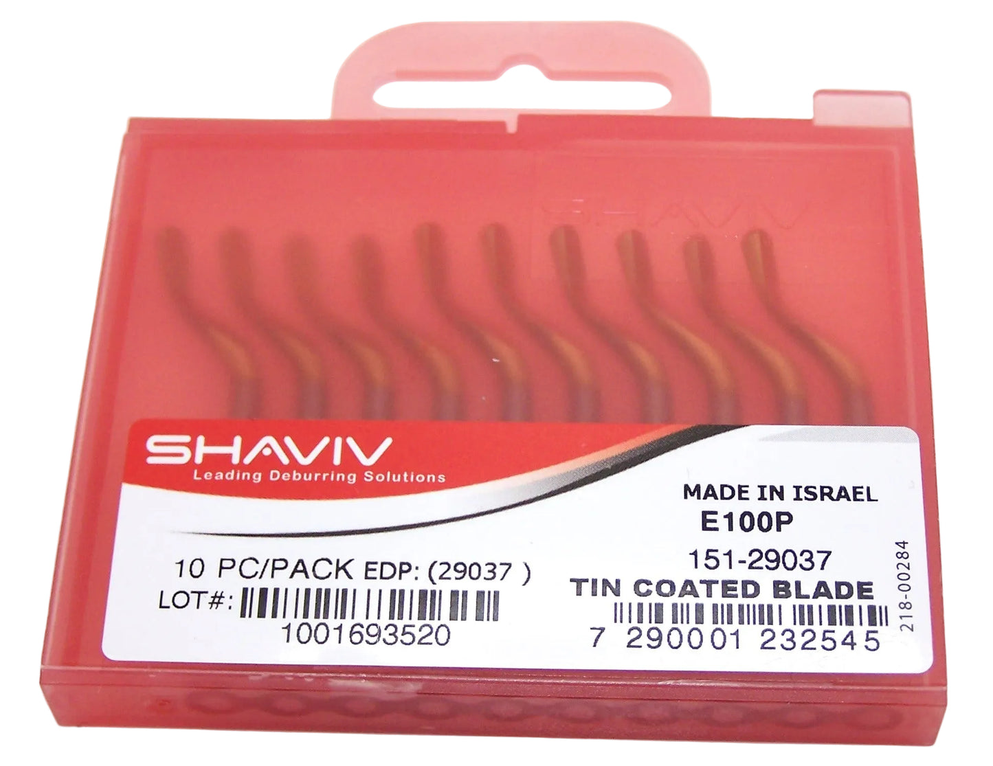 151-29037 Shaviv E100P TiN Coated Right Hand 29037 (pack of 10)