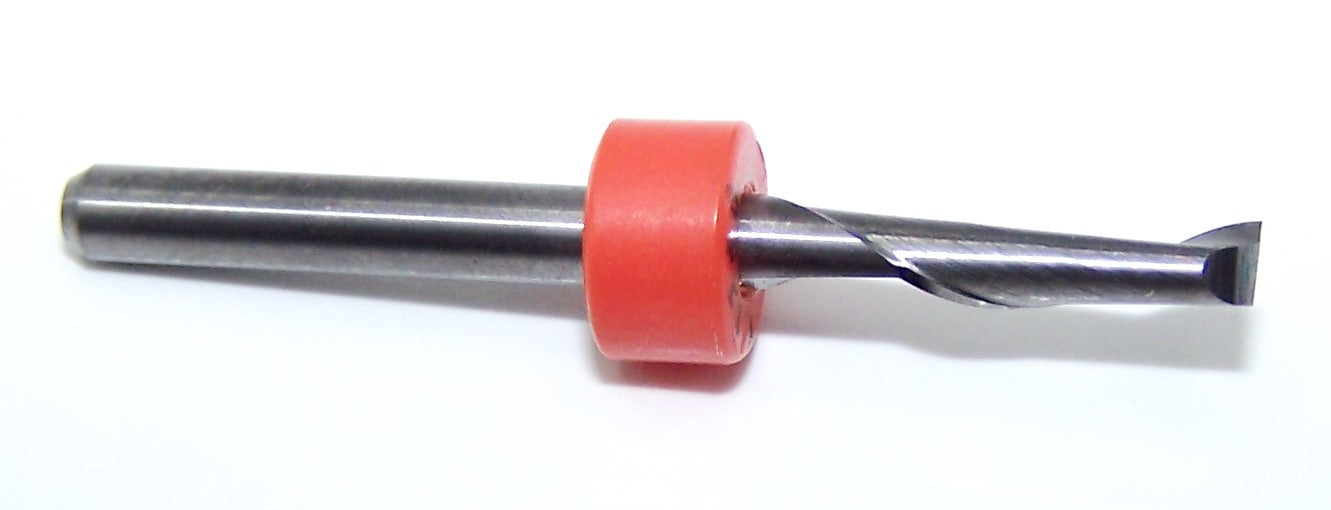 CARBIDE END MILL 1/8" DIA (.1250") 1 FLUTE KYOCERA 1516.1250.400
