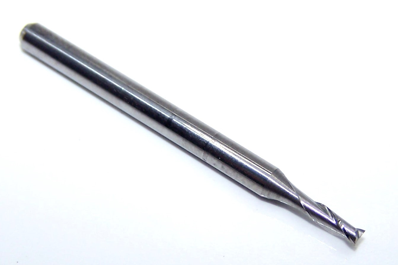 0.0669" CARBIDE END MILL 2 FLUTE 1.70mm DIA .201"LOC- KYOCERA MICROTOOLS 1610-0669.201