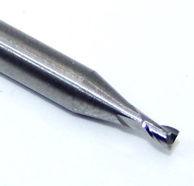 1620-0600.090 Kyocera 0.060" Carbide 2 Flute End Mill Stub Length SQ 0.0600" Diameter 0.0900" Flute 1.5" Length 0.125" Shank