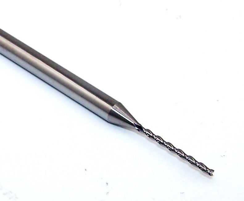0.0400" CARBIDE END MILL 3 FLUTE #60 DIA .480"LOC EXTENDED LENGTH KYOCERA MICROTOOLS 1710-0400.480
