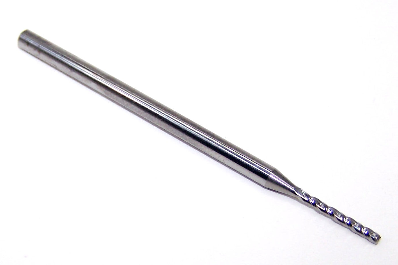 1710-0625.500 Oliver Tool 1/16" Carbide 3 Flute End Mill 0.0625" Diameter 0.500" Flute 2.50" Length 0.125" Shank