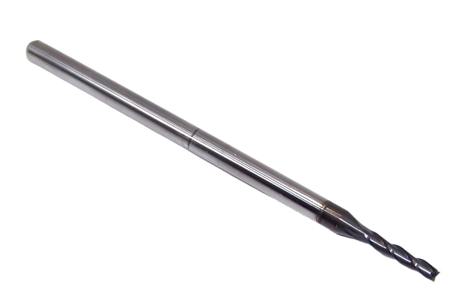 1710-0750D375 Kyocera 0.0750" Carbide 3 Flute End Mill DLC Coated 0.0750" Diameter 0.375" Flute 2.5" Length 0.125" Shank