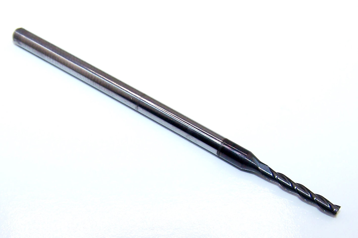 1710-0750D500 Kyocera 0.0750" Carbide 3 Flute End Mill DLC Coated 0.0750" Diameter 0.500" Flute 2.5" Length 0.125" Shank