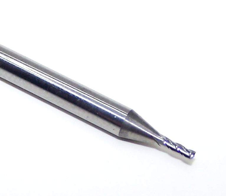 1810-0450.135 Kyocera .0450" Carbide 4 Flute End Mill SQ .0450" Diameter .135" Flute 1.50" Length .125" Shank
