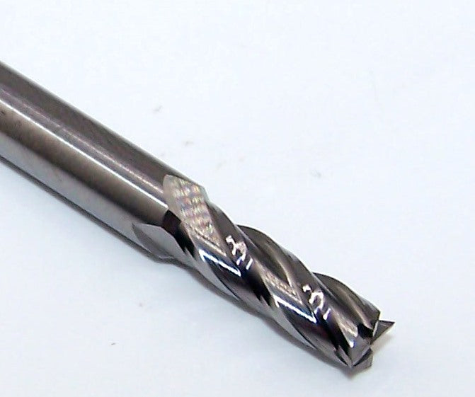1810-1563.500 Kyocera 5/32" Carbide 4 Flute End Mill SQ .1563" Diameter .500" Flute 2.00" Length .1875" Shank - Ugly package sale on this item