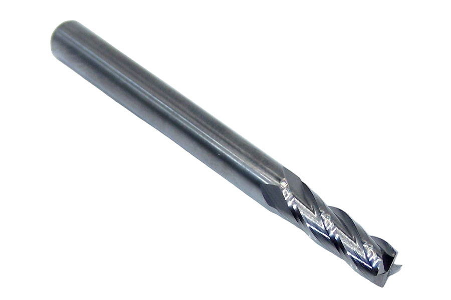 1810-1719.563 Kyocera 11/64" Carbide 4 Flute End Mill 0.1719" Diameter 0.563" Flute 2.0" Length 0.1875" Shank
