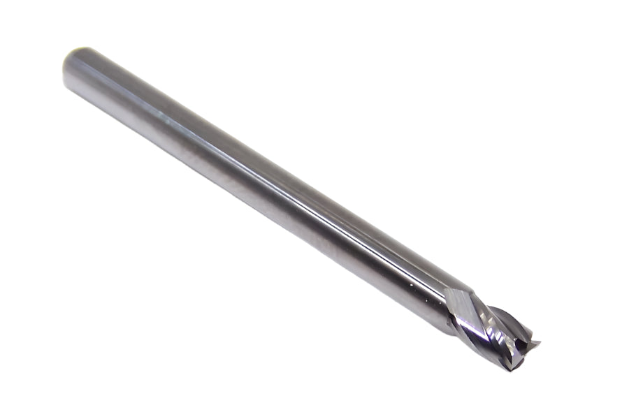 1820-1200.180 Kyocera 0.1200" Carbide 4 Flute End Mill 0.1200" Diameter 0.180" Flute 1.5" Length 0.125" Shank
