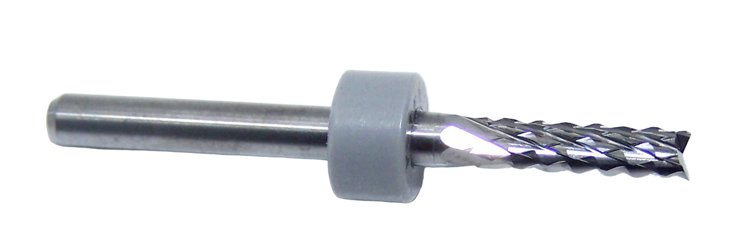 2100.1181.394 Kyocera 3.00mm Diamond Cut Carbide Router Burr FT .1181" Diameter .394" Flute 1.50" Length .125" Shank