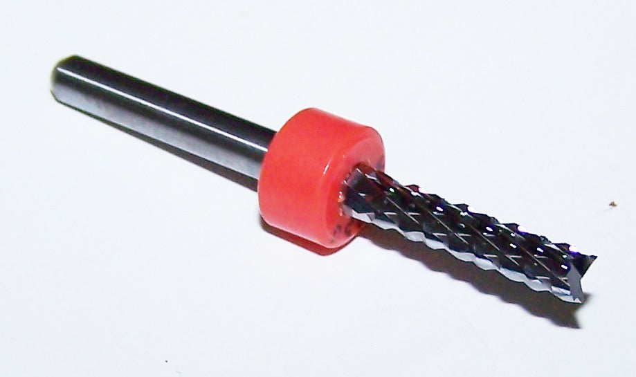 2100.1250.472 Kyocera 1/8" Carbide Diamond-Cut Router Burr, Fishtail .1250" Diameter .472" Flute 1.50" Length .125" Shank