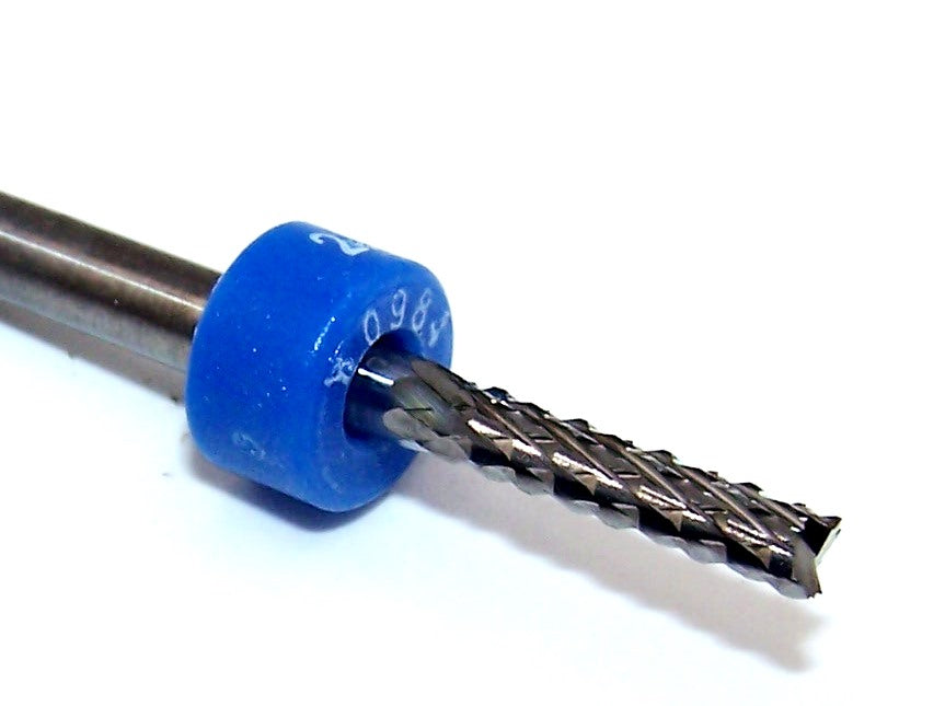 0.0984" DIAMOND-CUT CARBIDE ROUTER BURR 2.50mm DIA Kyocera 2100Q0984.394