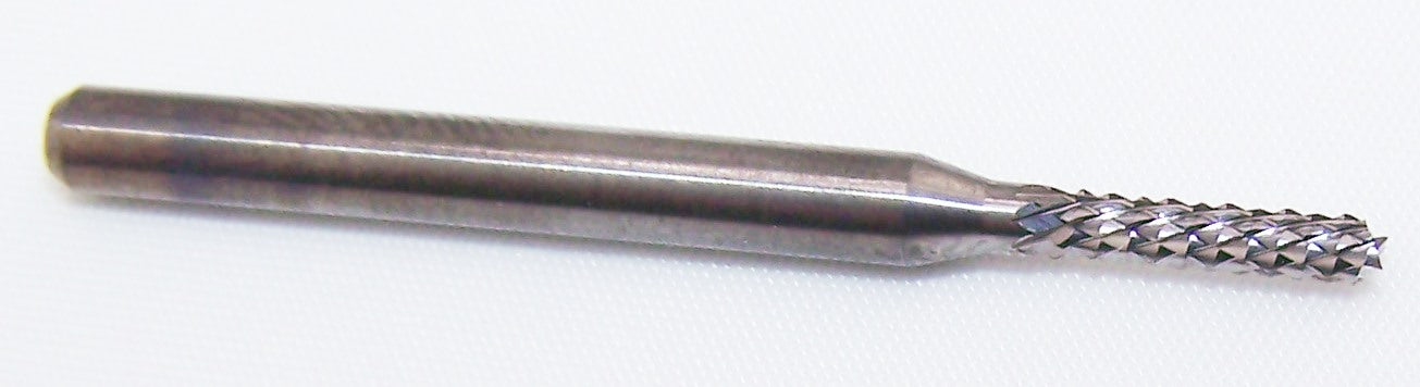 DIAMOND-CUT CARBIDE ROUTER BURRS 1.93mm (.0760") Diameter DOWN CUT Kyocera 2121-0760.328F2