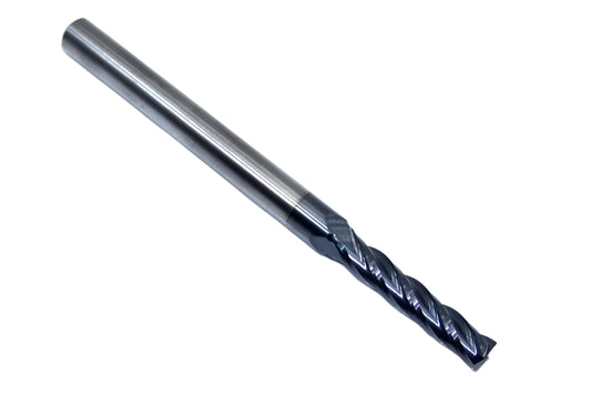 215-001008 Monster Tool 5/32" Carbide 4 Flute End Mill Long Length AlTiN Coated .1562" Diameter 0.750" Flute 2.50" Length 0.187" Shank GWS Tool Group