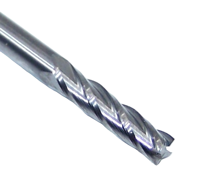 30115 Kyocera SGS 1/8" Carbide End Mill 4 Flute SQ .1250" DIA .500" Flute 1.50 Length .125" Shank