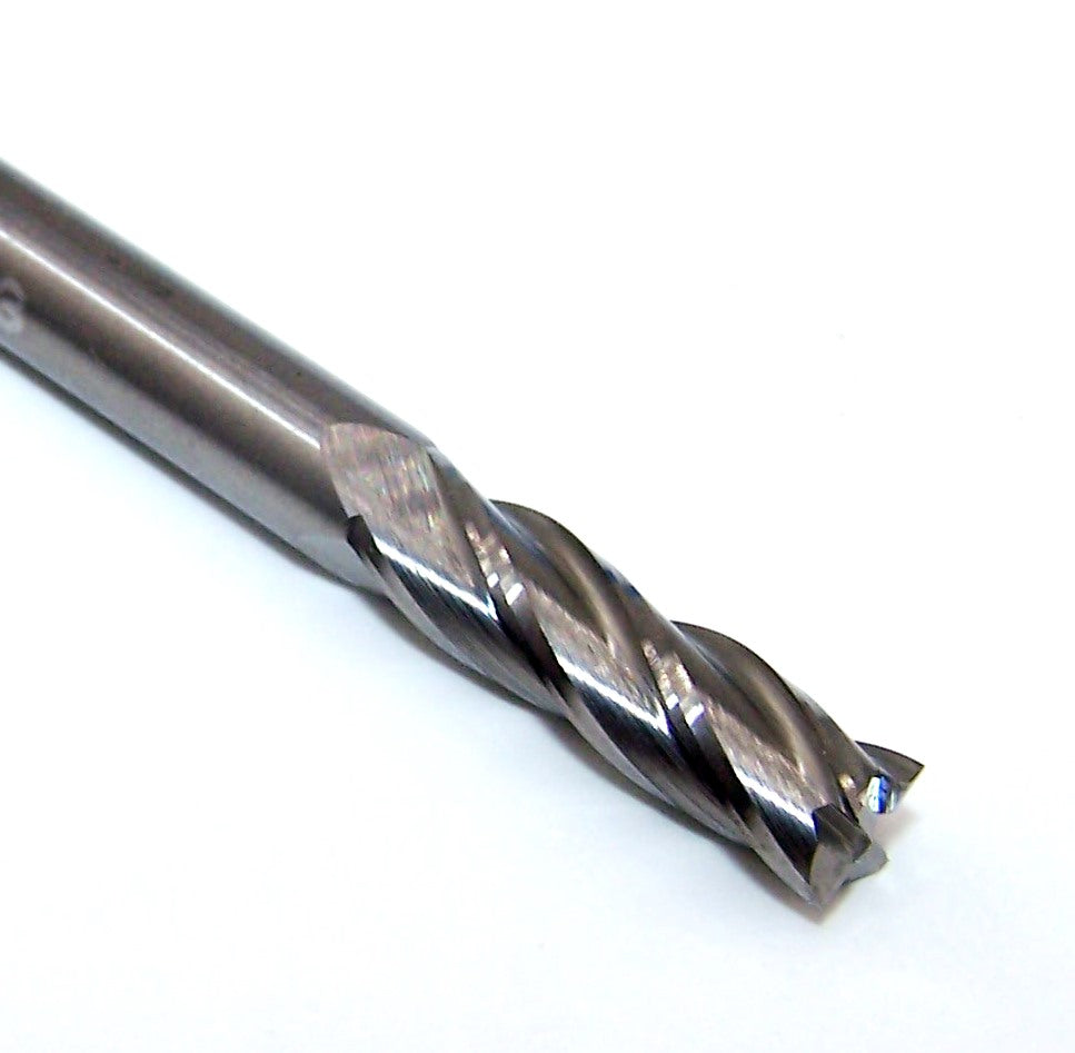 30123 Kyocera SGS 3/16" Carbide End Mill 4 Flute SQ .625"LOC General Purpose .1875" DIA