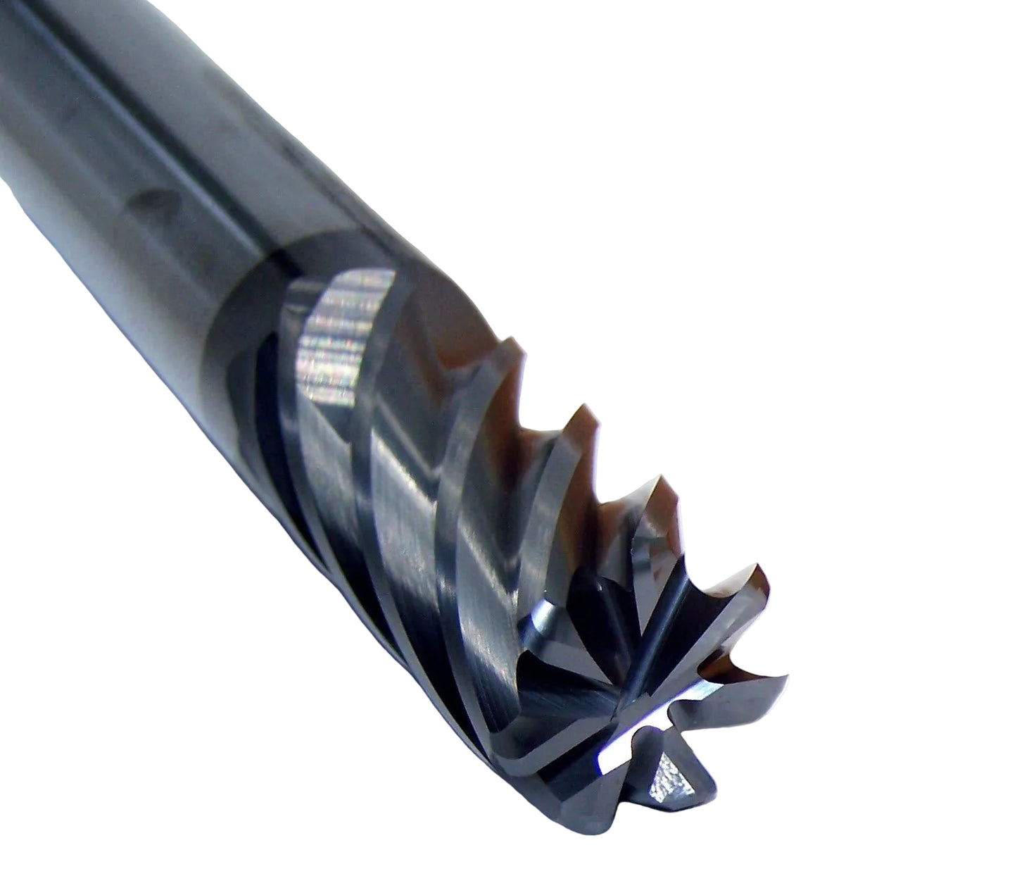 30601 Dura-Mill 5/8" Carbide 7 Flute End Mill .060" Radius .625" Diameter 1.25" Flute 3.25" Length .625" Shank AlCrN Coat WhisperKut