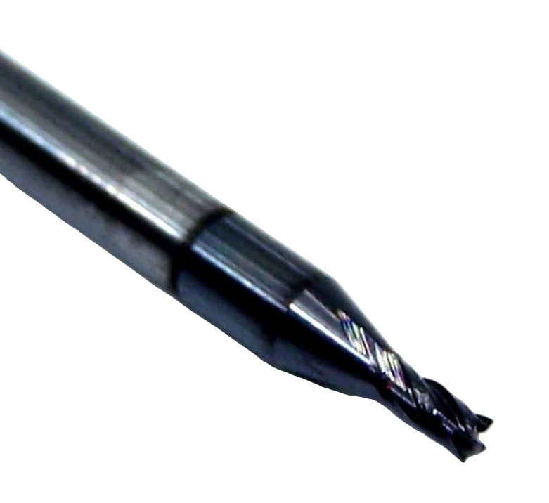31251 Kyocera SGS 1/16" Carbide 4 Flute End Mill Square AlTiN .0625" Diameter .125 Flute 1.50" Length .125" Shank