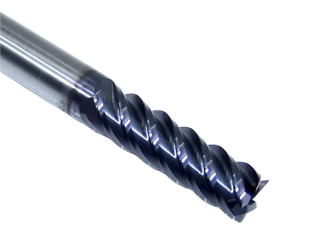32657 Kyocera SGS 3/16" Carbide 5 Flute End Mill SQ AlTiN Coating .1875" Diameter .625" Flute 2.00" Length .1875" Shank V-Carb