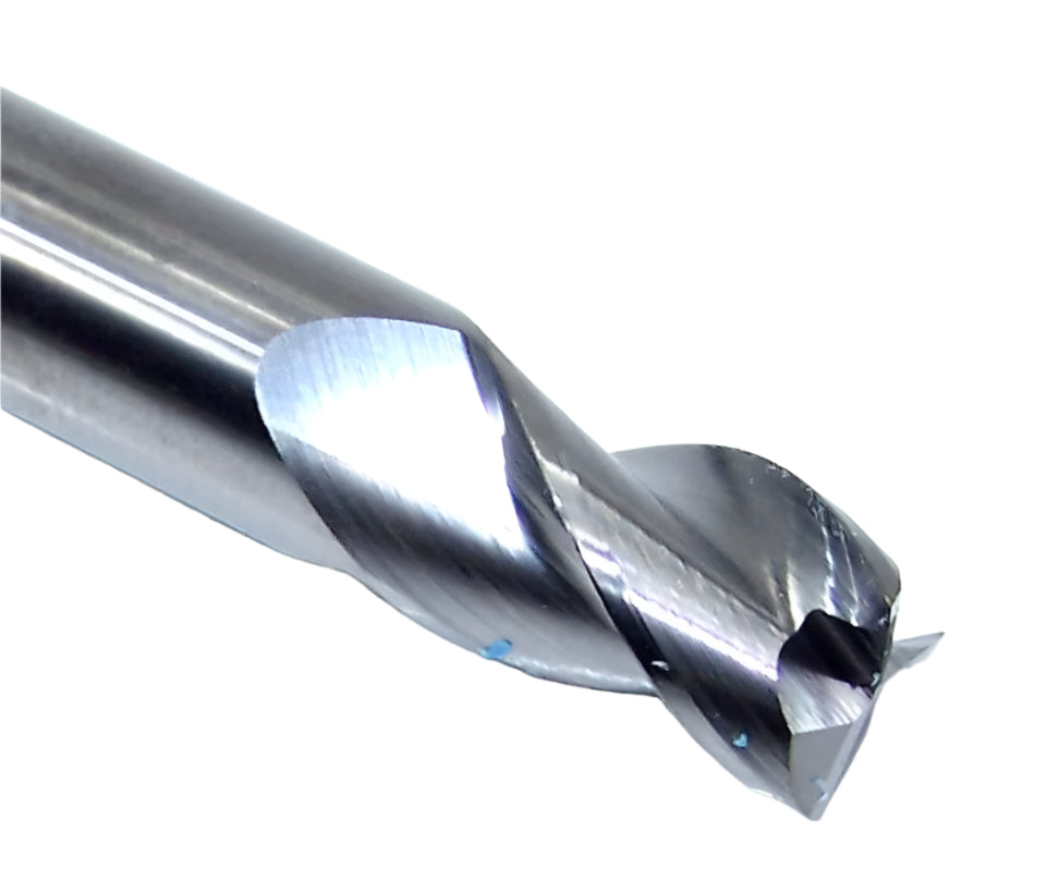 34709 Kyocera SGS 3/8" Carbide 3 Flute End Mill S-Carb Square 0.3750 Diameter .500 Flute 2.00 Length .375 Shank