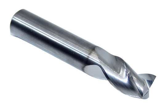34736 Kyocera SGS 3/8" Carbide 3 Flute End Mill TiB2 Coated S-Carb Square 0.3750 Diameter .500 Flute 2.00 Length .375 Shank