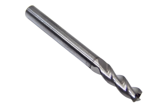 34794 Kyocera SGS 3/16" Carbide 3 Flute End Mill TiB2 Coated S-Carb .010 Radius 0.1875 Diameter .5625 Flute 2.00 Length .187 Shank