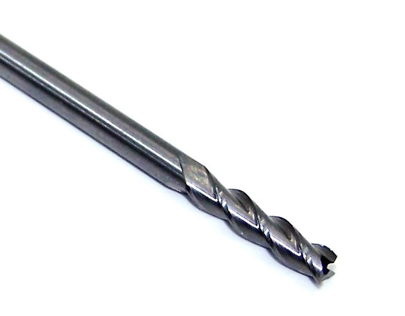 AADE0125J3D K600 Kennametal 1/8" Carbide 3 Flute End Mill .125" Diameter .500" Flute 3.00" Length .125" Shank for Aluminum 3870444
