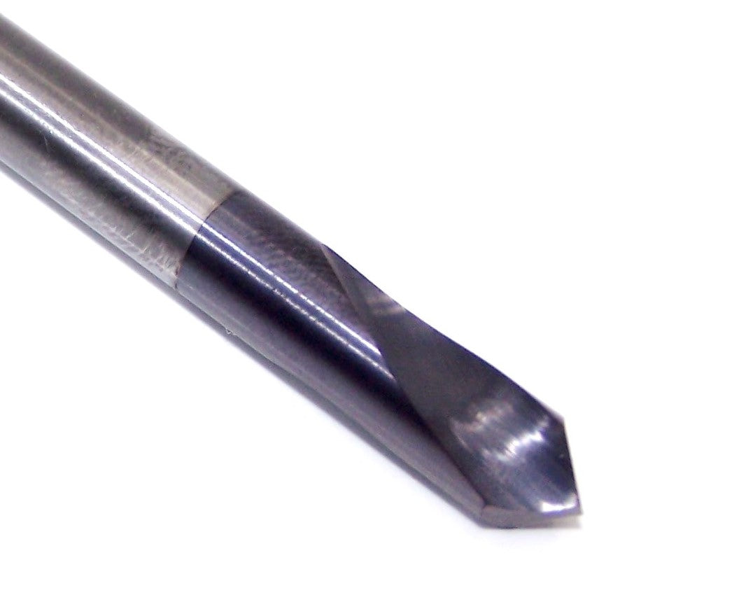 402-250090B Monster Tool 1/4" Carbide 90° Spot Drill AlTiN Coated .250" Diameter .750" Flute 2.50" Length .250" Shank