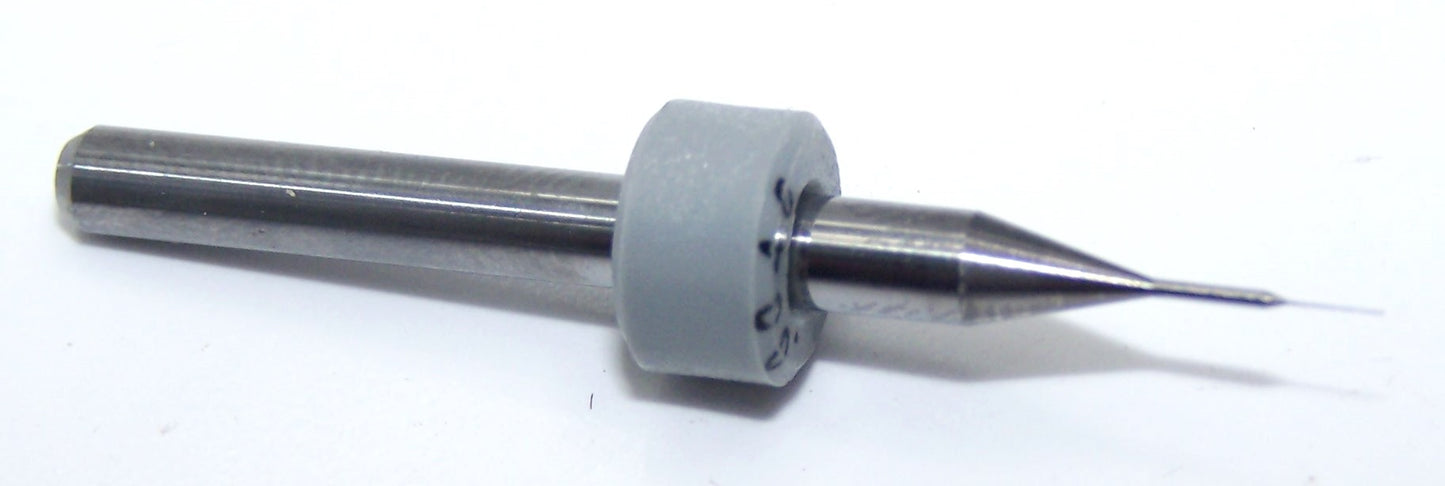 421.0040.095G Kyocera 0.10mm Carbide 2 Flute Drill PCB Undercut Hybrid .0040" Diameter .095" Flute 1.50" Length .125" Shank