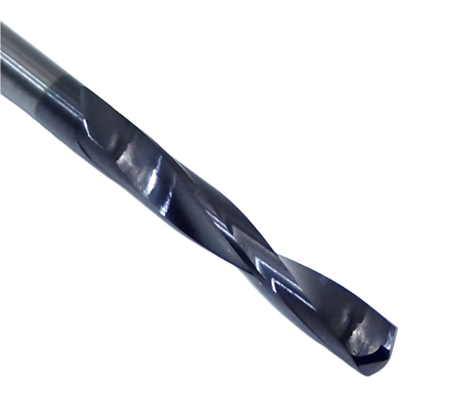 460-101250B Monster Tool 1/8" Carbide 2 Flute Drill AlTiN Stub .1250" Diameter .875" Flute 1.875" Length .125" Shank
